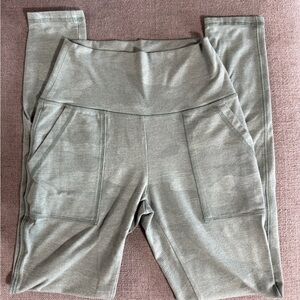 Aerie Heathered Green Leggings